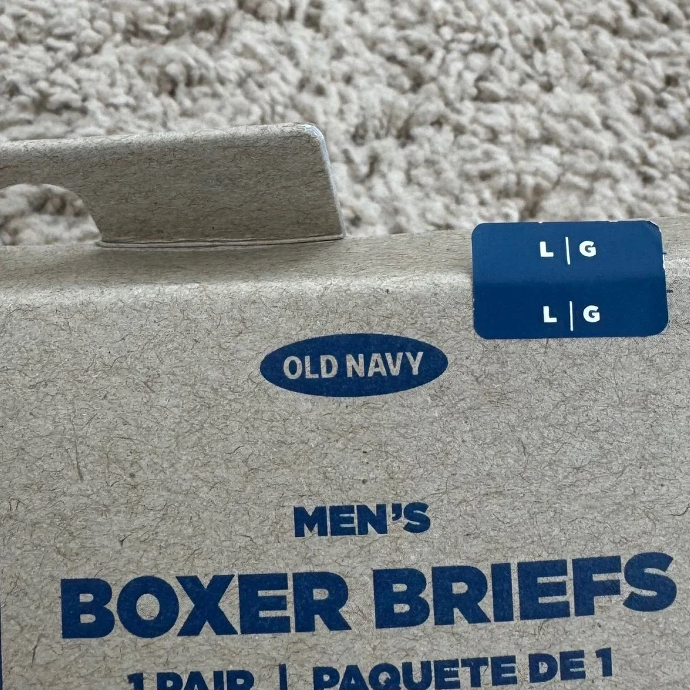 Old Navy‎ Boxers Mens L Pizza Holiday Print Stretch Comfort Waistband 6